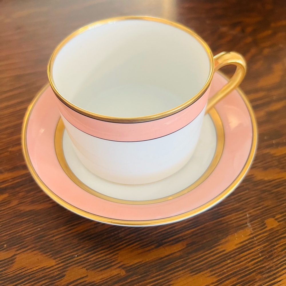 Fitz and Floyd tea cup and saucer